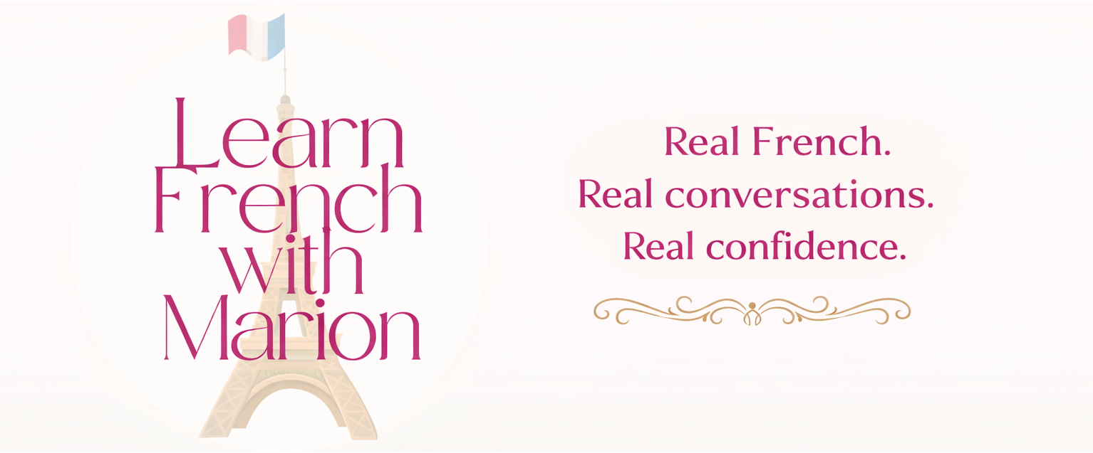 Learn French with Marion